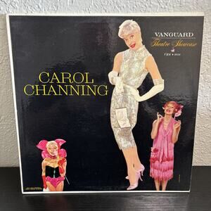 CAROL CHANNING LP Vanguard Theatre Showcase - VRS - 9056 (1958) 1st Pressing
